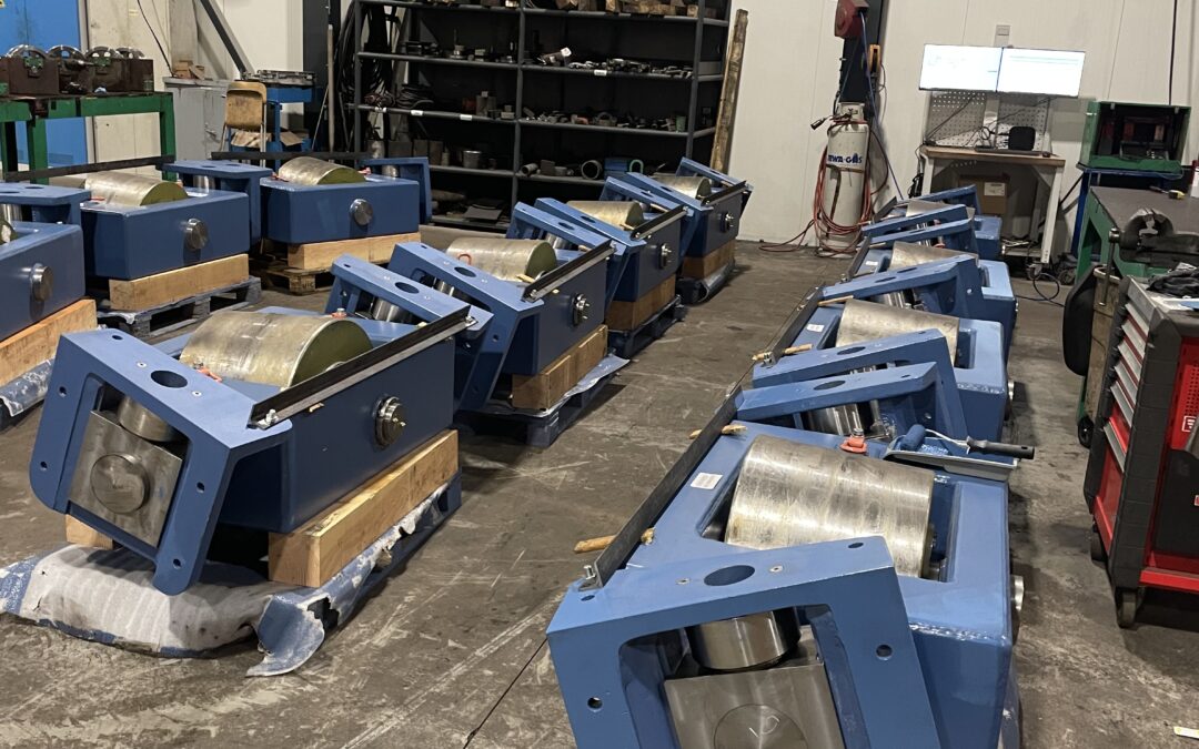 Fabricage en montage wielbogies Tata Steel